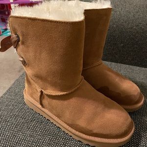UGG Bailey Bow II Brown boots